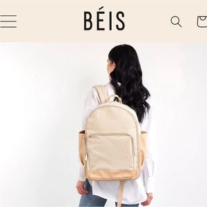 Beis beige backpack